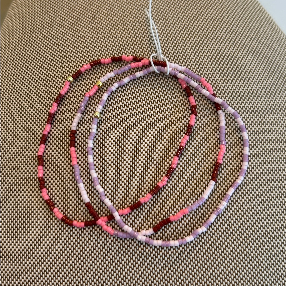 Gorjana Gigi Malibu Stripe Bracelet Set Of 3 New